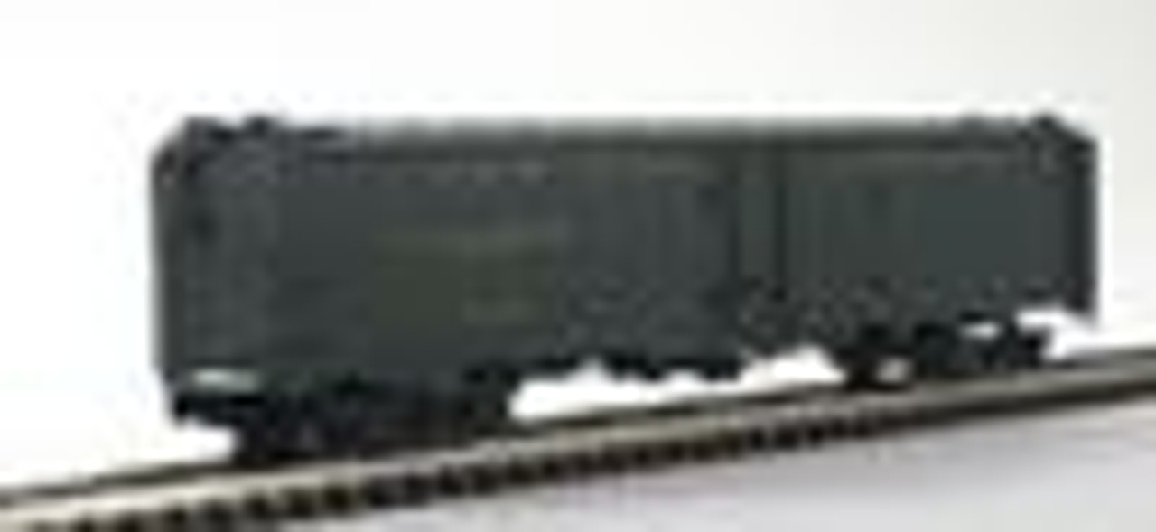 Golden Gate Depot UNLETTERED  54' steel express reefer, 2 rail, atlas trucks
