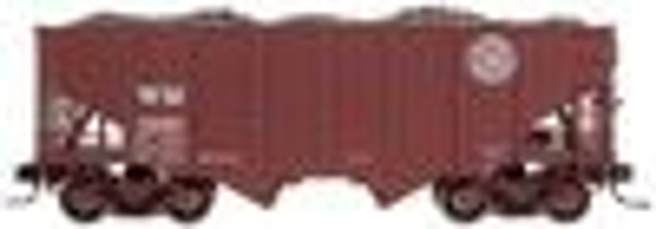 Atlas O WM (circle logo) Diecast  2 Bay Fishbelly Hopper, 3 rail or 2 rail