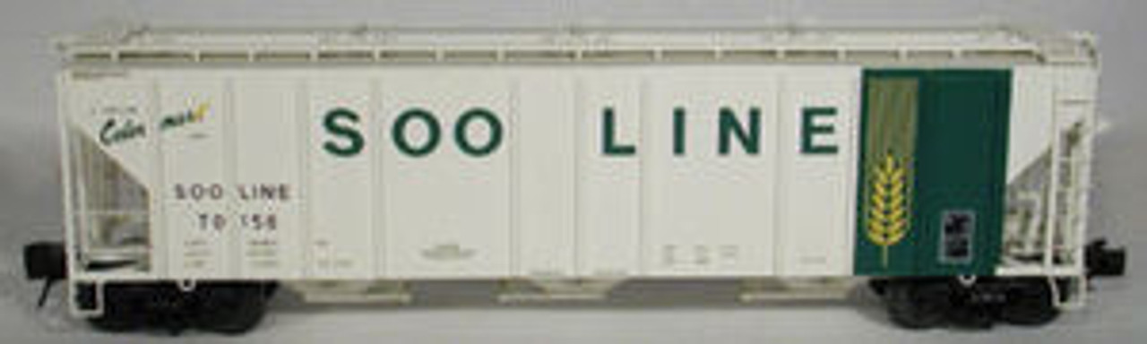 Atlas O Soo Line  PS4427 50' Covered Hopper, 3 rail or 2 rail
