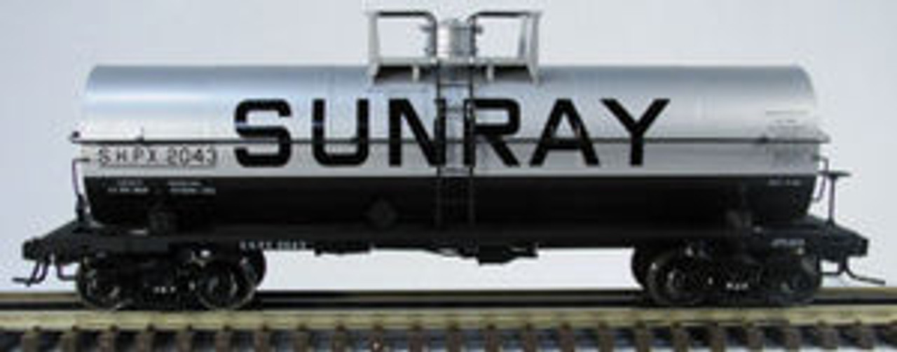 Atlas O  Sunray Oil Co. 11,000 gallon tank car, 3 rail or 2 rail