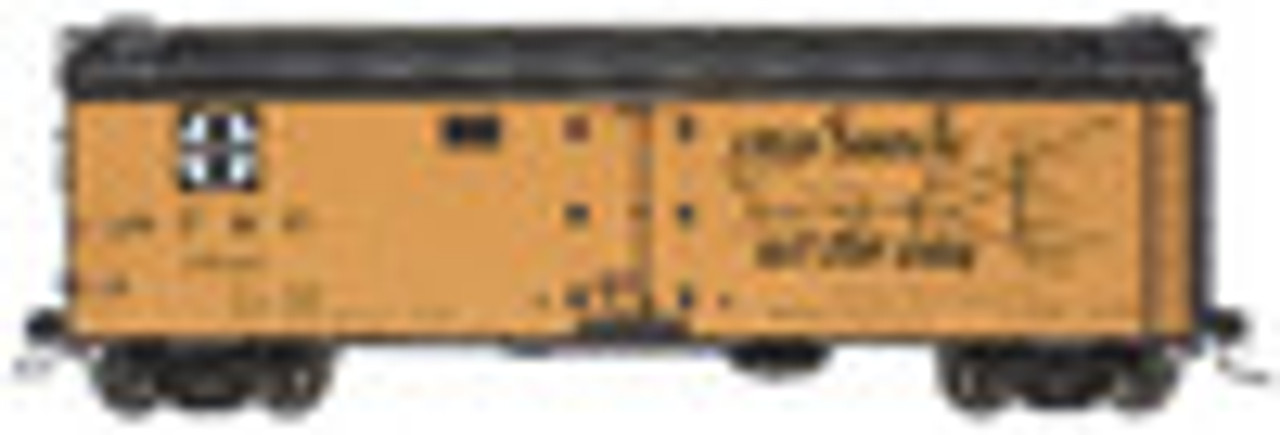 Atlas O Santa Fe (early)  40' steel reefer, 3 or 2 rail