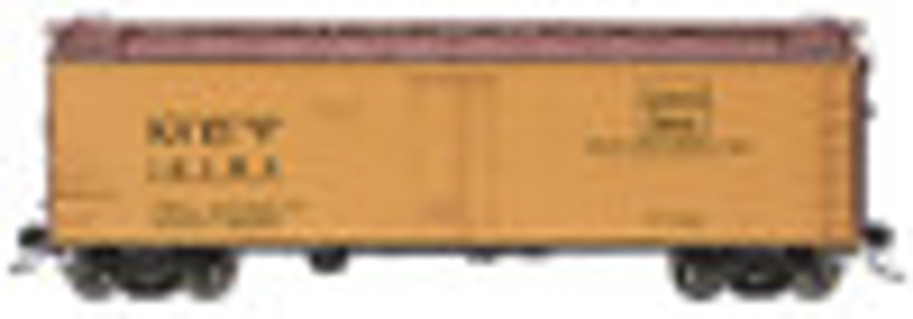 Atlas O Lackawanna  40' steel reefer, 3 or 2 rail