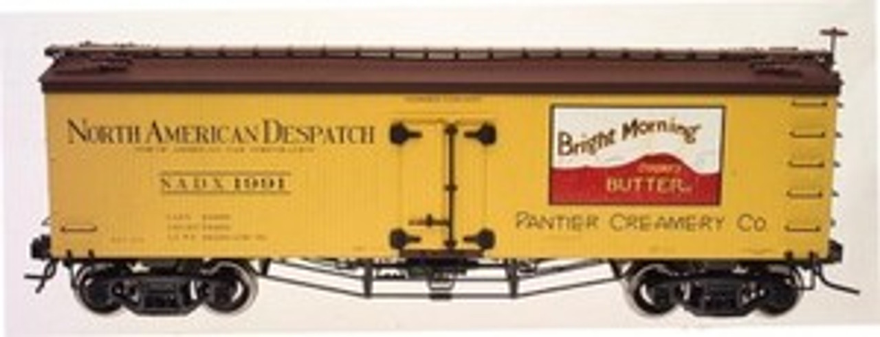 Atlas O Bright Morning Butter 36'  reefer, 3 or 2 rail