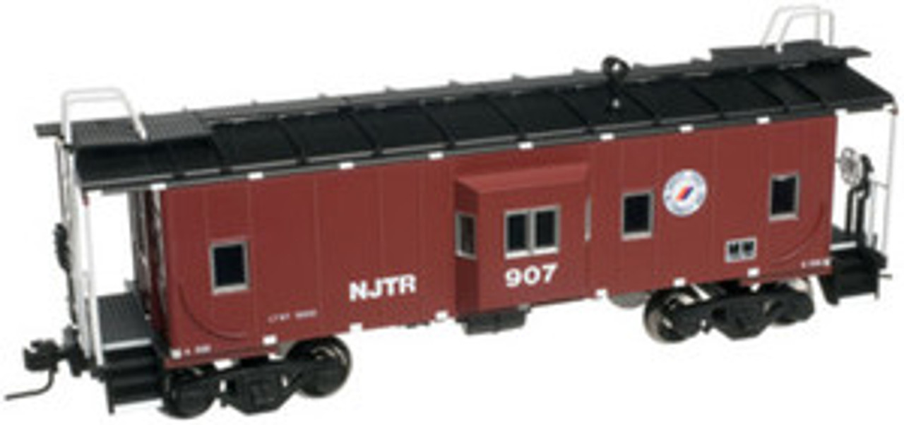 Atlas O  NJT   Bay window caboose,  3 rail or 2 rail