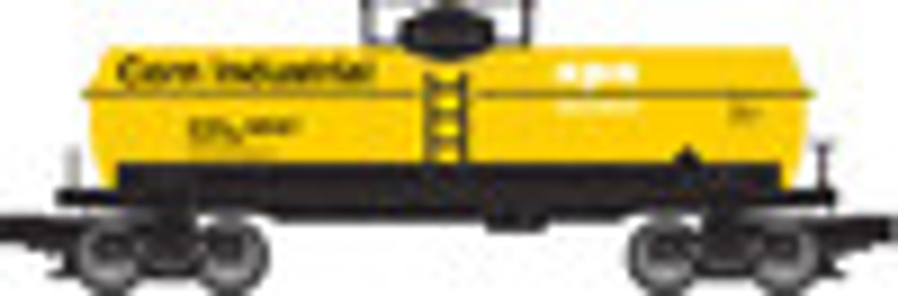 Atlas O Industrial Rail  (semi-scale) Corn Prod tank car, 3 rail, 027