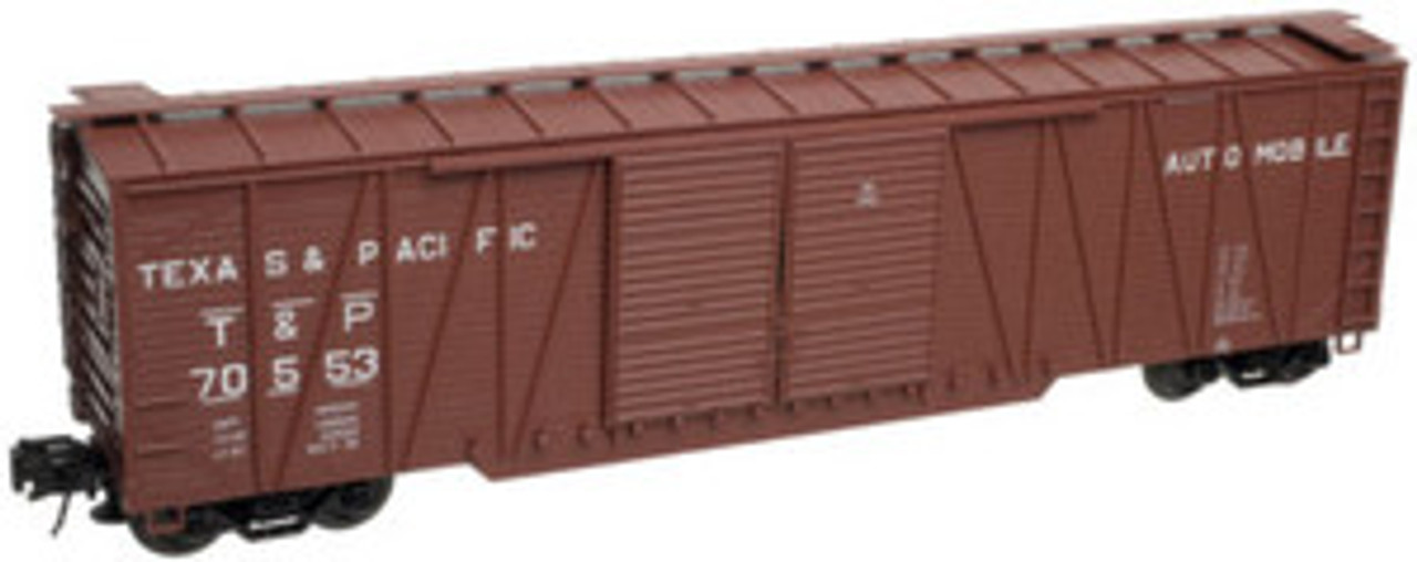 Atlas O T&P 50' single sheathed box car, 3 or 2 rail