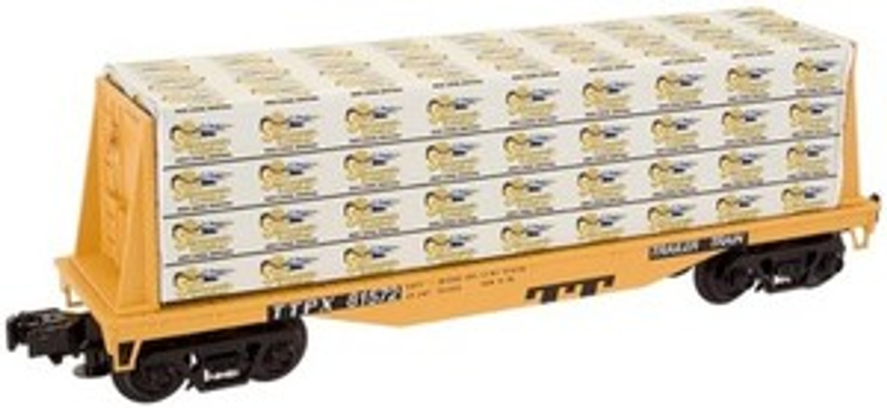 Atlas O  Industrial Rail TTX  Flat car, 3 rail, 027