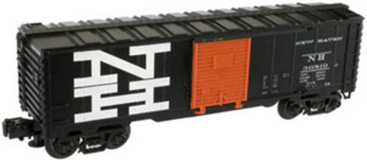 Atlas O Industrial Rail NH (blk)  box car, 3 rail, 027