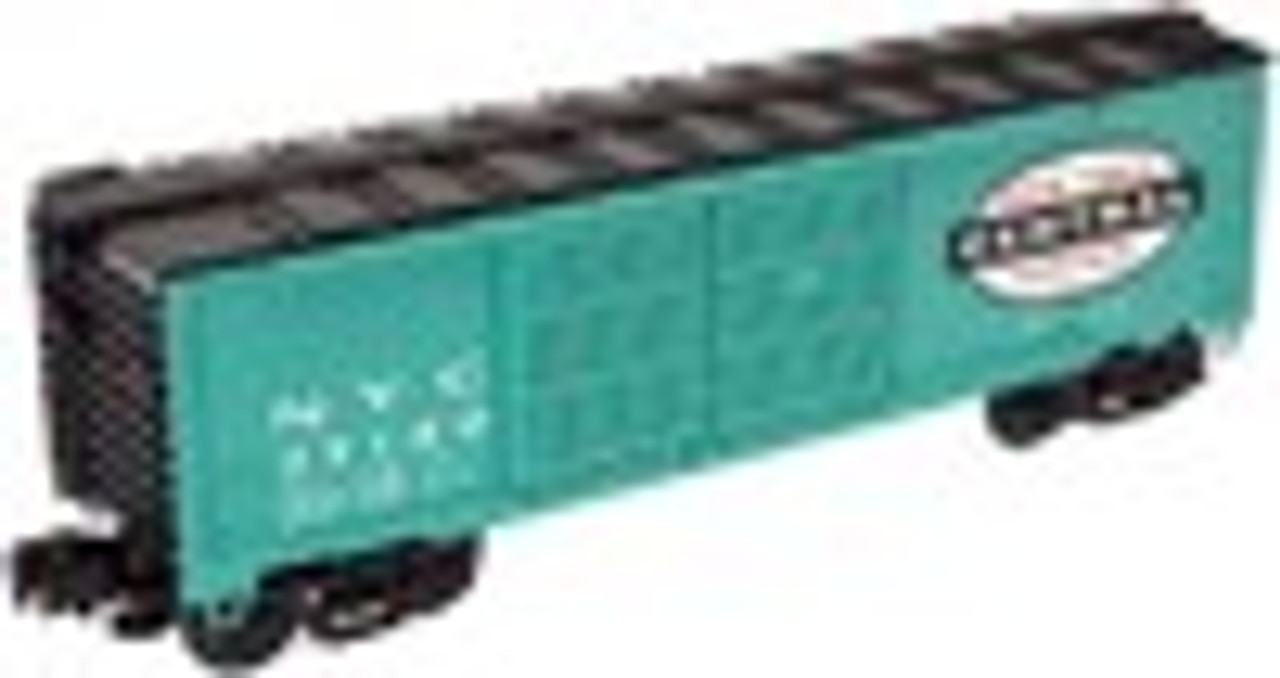 Atlas O Industrial Rail NYC green box car, 3 rail, 027