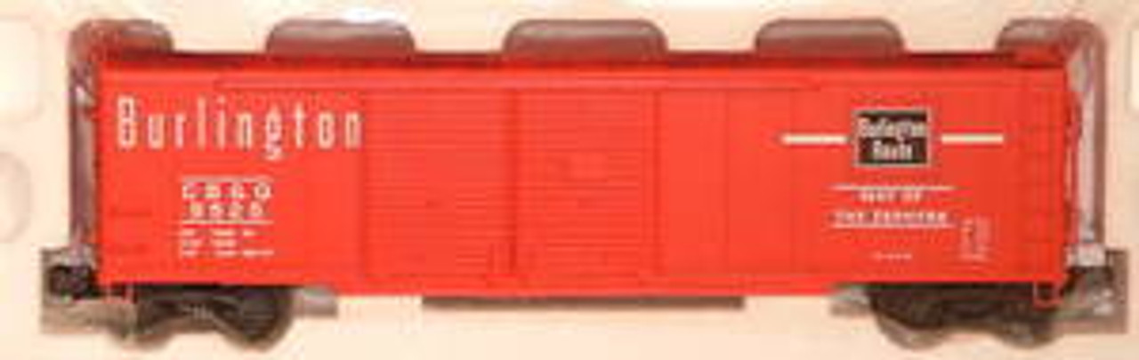 Pecos River  Burlington (CBQ) red  50' double door box car