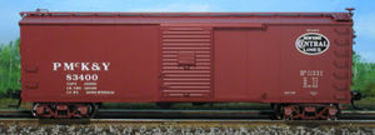 Atlas O PMcK&Y/NYC  USRA 40' steel  box car, 3 or 2 rail