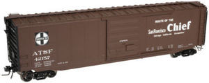 Atlas O Santa Fe  (route of the San Francisco Chief) 50' box car, 3 rail or 2 rail