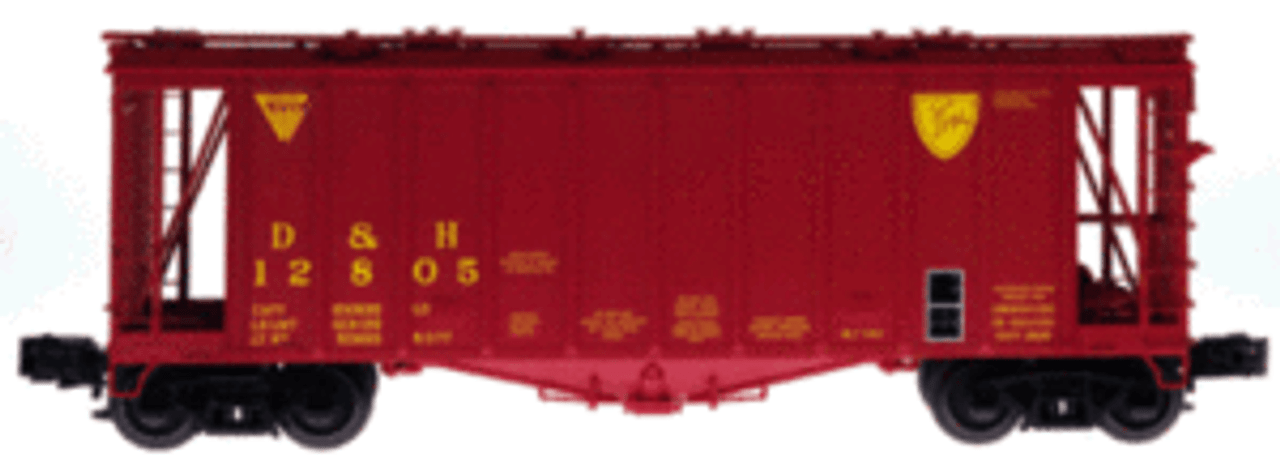 Atlas O D&H Airslide Covered Hopper, 3 rail or 2 rail