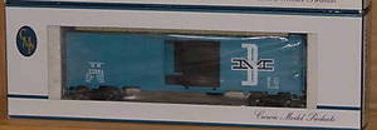 Crown (weaver) B&M  (blue)  40' ARA Box car, 3 rail or 2 rail