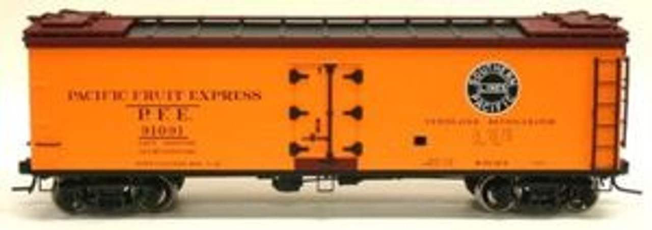 Atlas O PFE (orange) 40' wood reefer, 3 rail or 2 rail - The Public ...