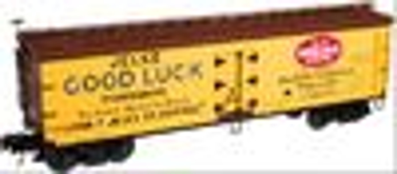 Atlas O Jelke Good Luck Margarine 40' wood reefer, 3 rail or 2 rail