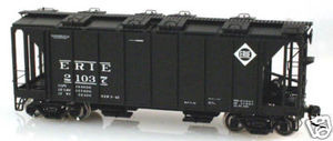 Atlas O Erie   ACF 34' Covered Hopper, 3 or 2 rail