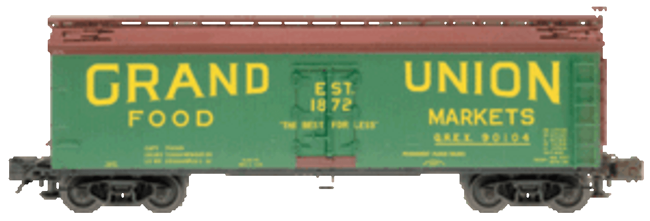 Atlas O Grand Union 40' reefer 2 rail or 3 rail
