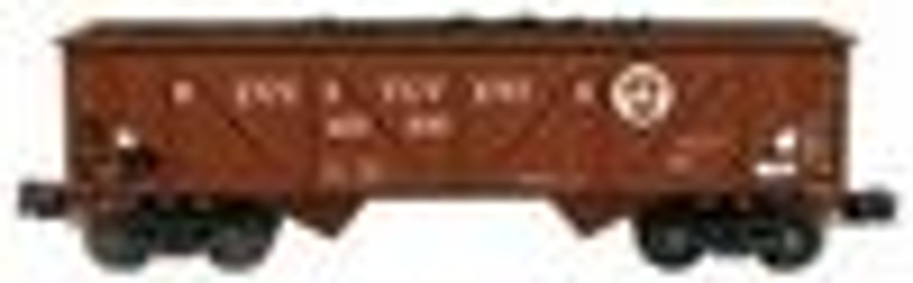 Weaver PRR 2 bay composite hopper car, 3 or 2 rail