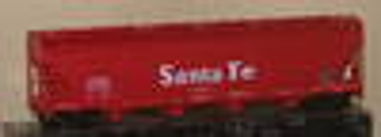 Weaver Santa Fe  (red)  50' centerflow covered hopper, 2 or 3 rail