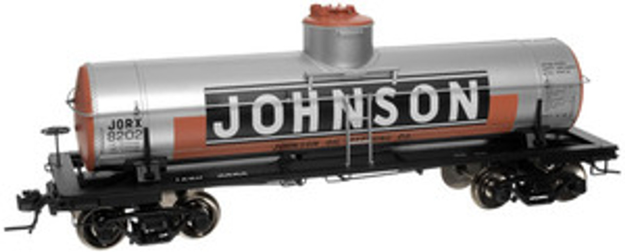 Atlas O Johnson Oil 8000 gallon  tank car, 3 rail or 2 rail