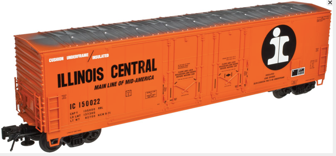 Atlas O IC 53' double plug door box car