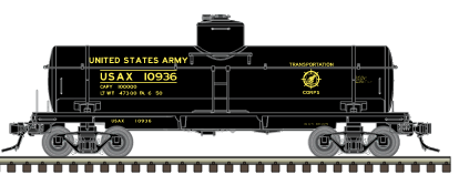 Atlas O  US Army 8000 gallon tank car