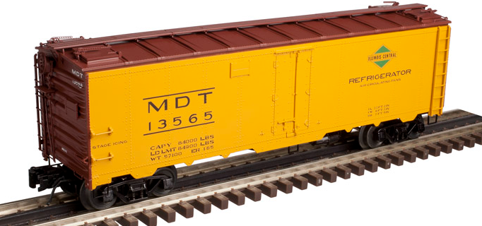 Atlas O MDT/IC (orange)  40' steel reefer, 3 rail or 2 rail