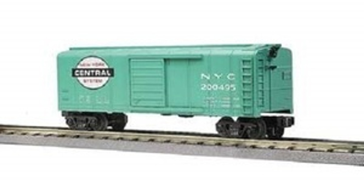 MTH Rail King NYC Rounded Roof Box Car, 3 rail The Public Delivery Track