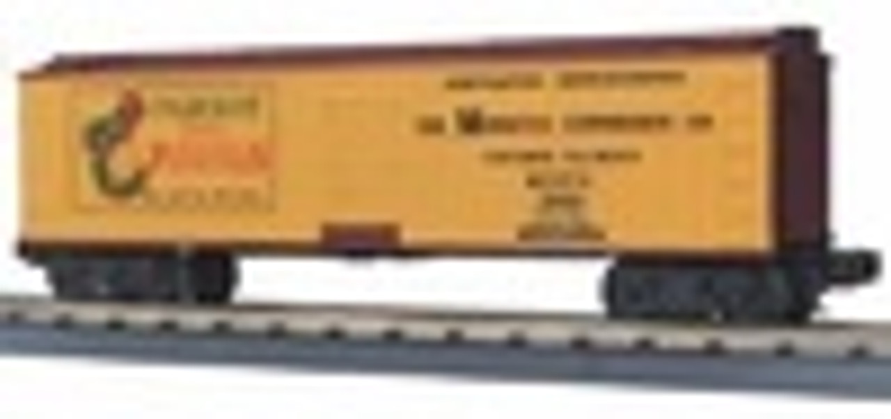MTH Rail King semi scale Parrot Potatoes woodsided Reefer, 3 rail, like new condition