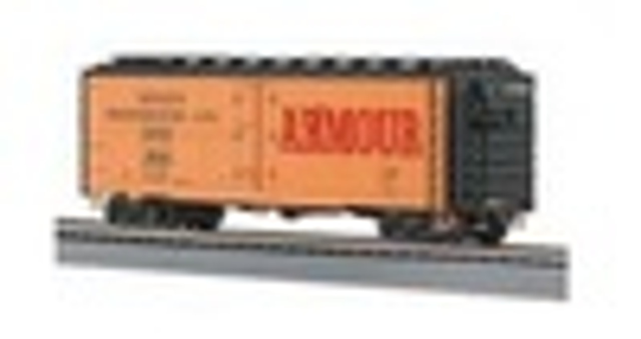 MTH Rail King semi-scale 40' steel Armour Reefer, 3 rail