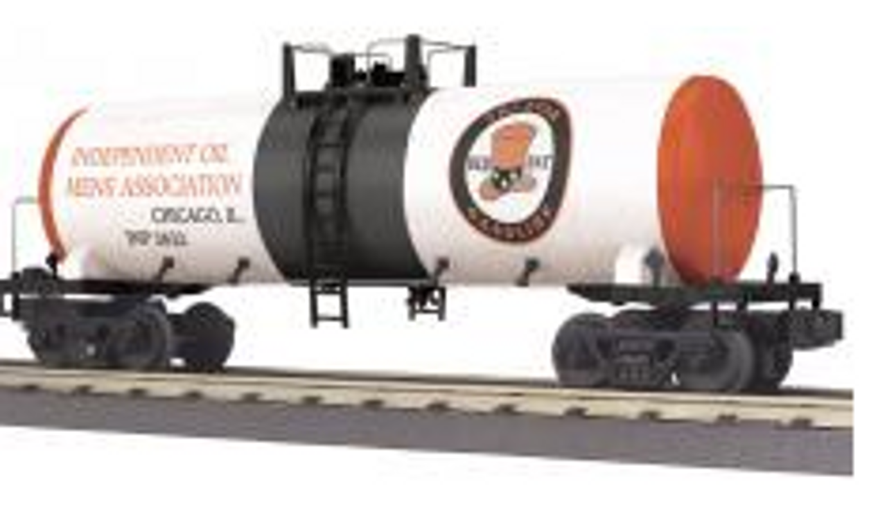 MTH Railking  Red Hat Gasoline  Modern Tank Car, 3 rail