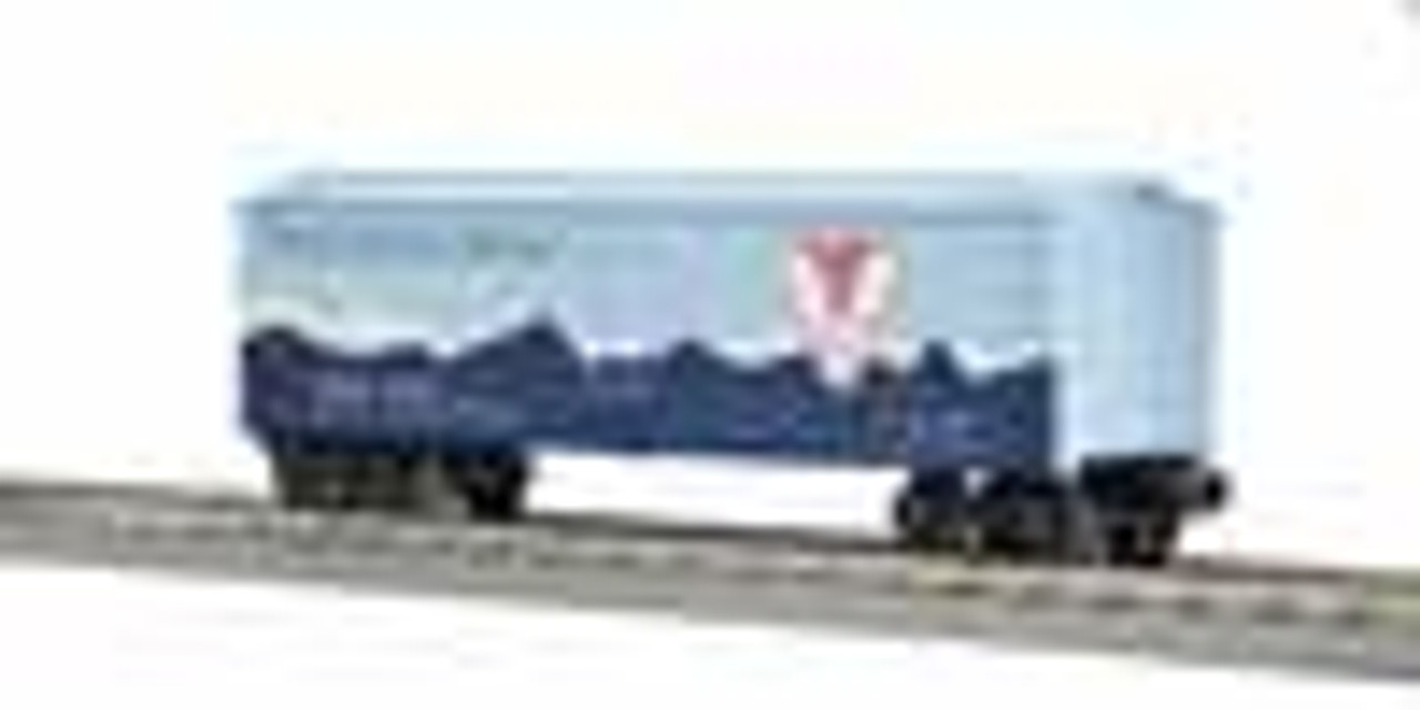 MTH Rail King semi scale Pepper Packing woodsided Reefer, 3 rail