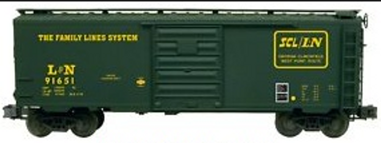 Weaver Family Lines (L&N) 40' PS-1 box car, 3 rail or 2 rail