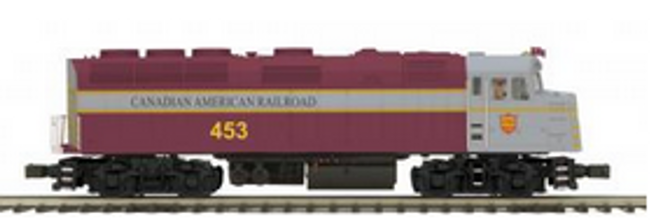 MTH Premier Canadian American F-40 diesels, power and non-powered units,  3 rail, P2.0