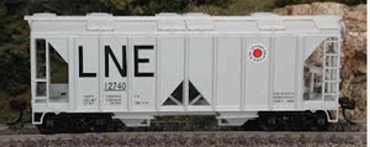 PDT exclusive Atlas O LNE ACF 34'  Covered Hopper  car, 3 rail or 2 rail