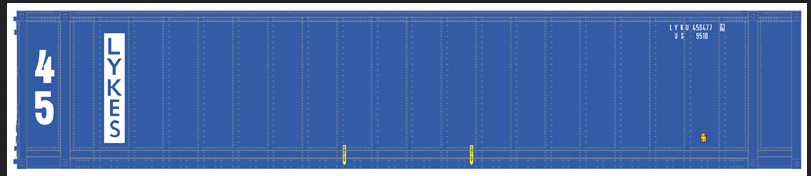 Atlas O  Lykes 45'' container