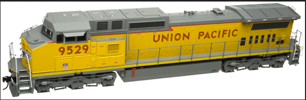 Atlas O UP Dash 8-40CW, 2 rail, analog DC, 
