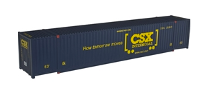 Atlas O  CSX "How tomorrow moves"   53' container