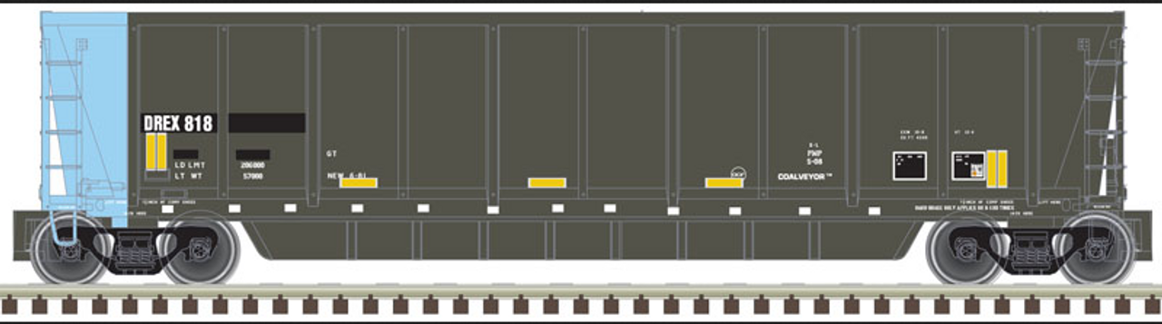 Atlas O Wilmot Transportation  bathtub gondola, 3 rail or 2 rail