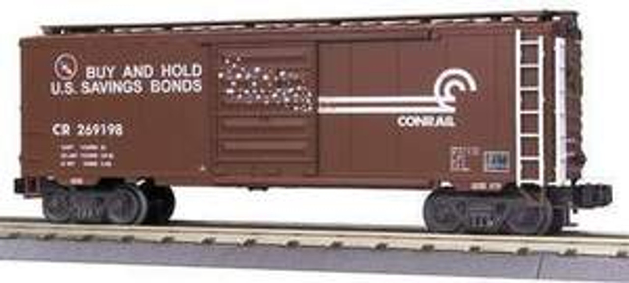 MTH Premier Conrail 40' Single Door Box car, 3 rail