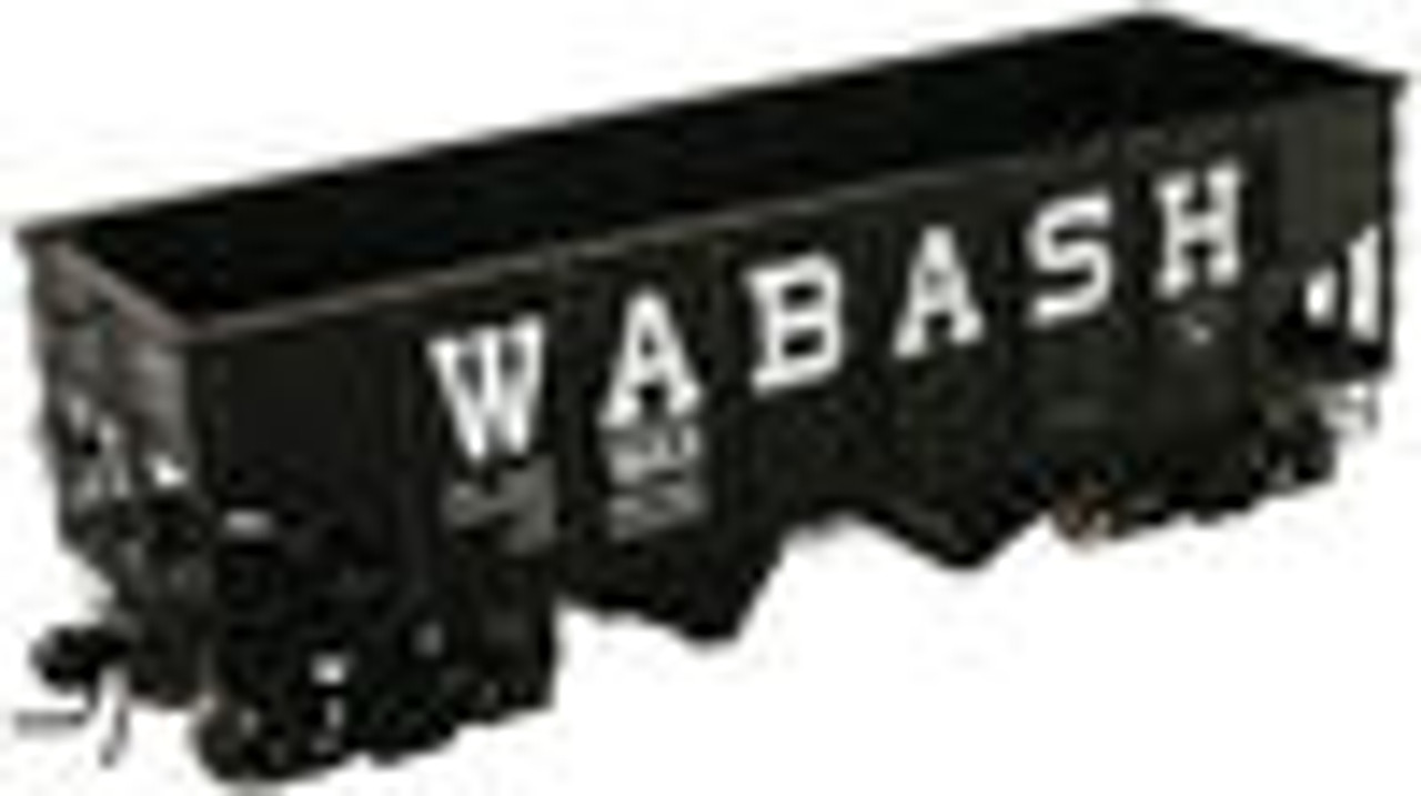 Atlas O Wabash  USRA 2 bay hopper car, 3 rail or 2 rail