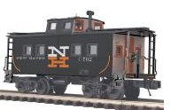 MTH Premier NH (black)  center cupola Northeastern style Caboose, 3 rail