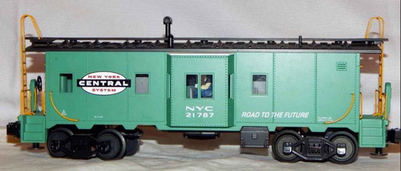 MTH Railking Scale NYC (jade green)  Bay Window Caboose, 3 rail