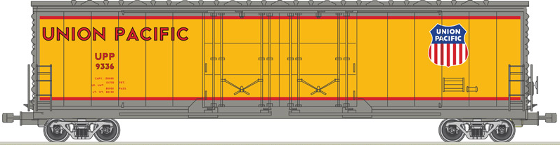 Atlas O  UP (passenger scheme)  53' double plug door box car