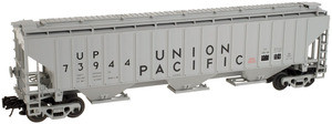 Atlas O UP (large letters)  PS4750  cov hopper, 3 rail or 2 rail