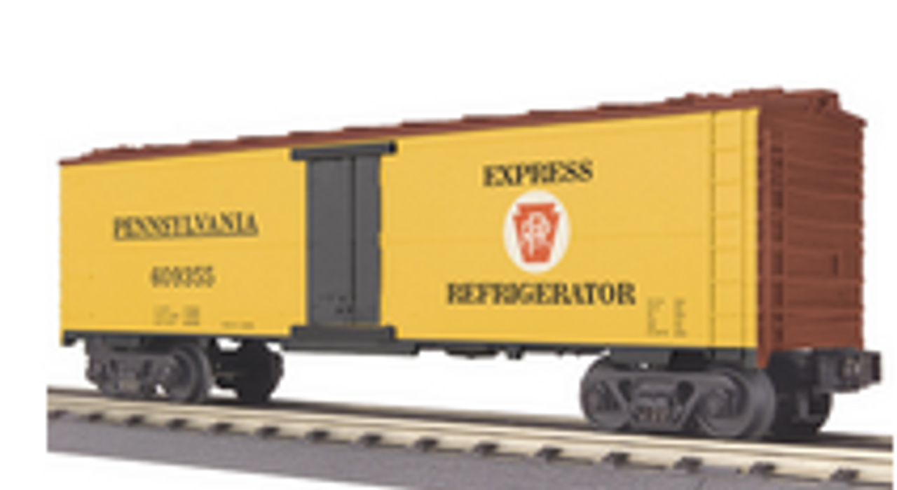 MTH Rail King semi scale PRR rivited steel  Reefer, 3 rail