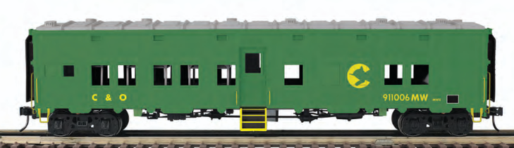 Pre-order for Atlas O C&O  MOW,  converted troop car, 3 rail or 2 rail