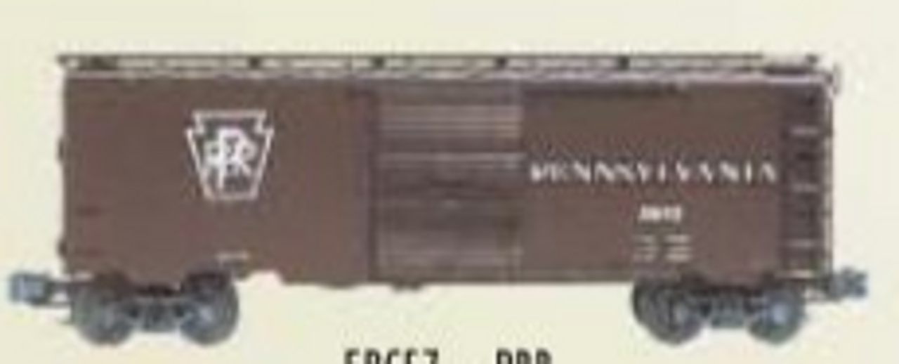 Weaver PRR Express (plain keystone) 40' PS-1 box car, 3 rail or 2 rail