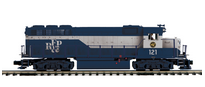 MTH Premier RF&P  GP40   diesel, 2 rail, P3.0,  DCC sound, cruise, exhaust